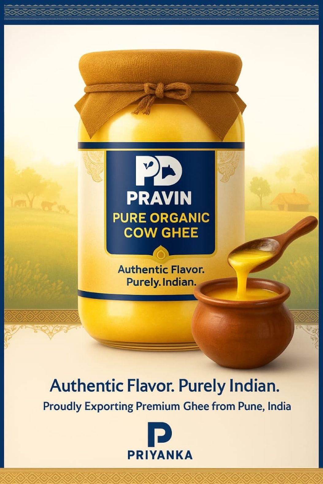 Ghee Jar